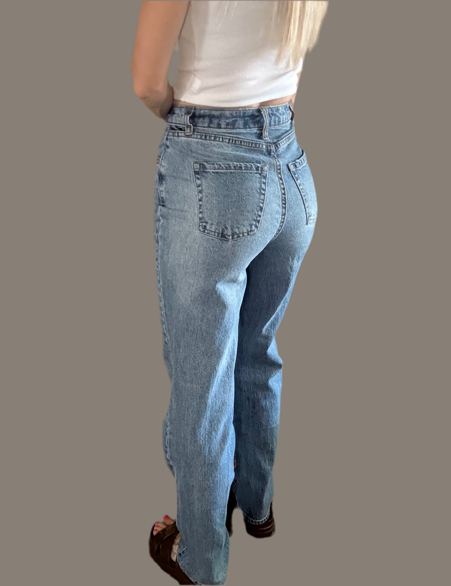 90s straight leg jeans size 00