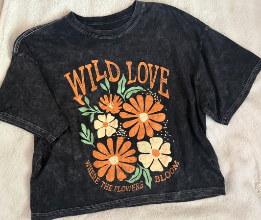 Wild Love Cropped Tee