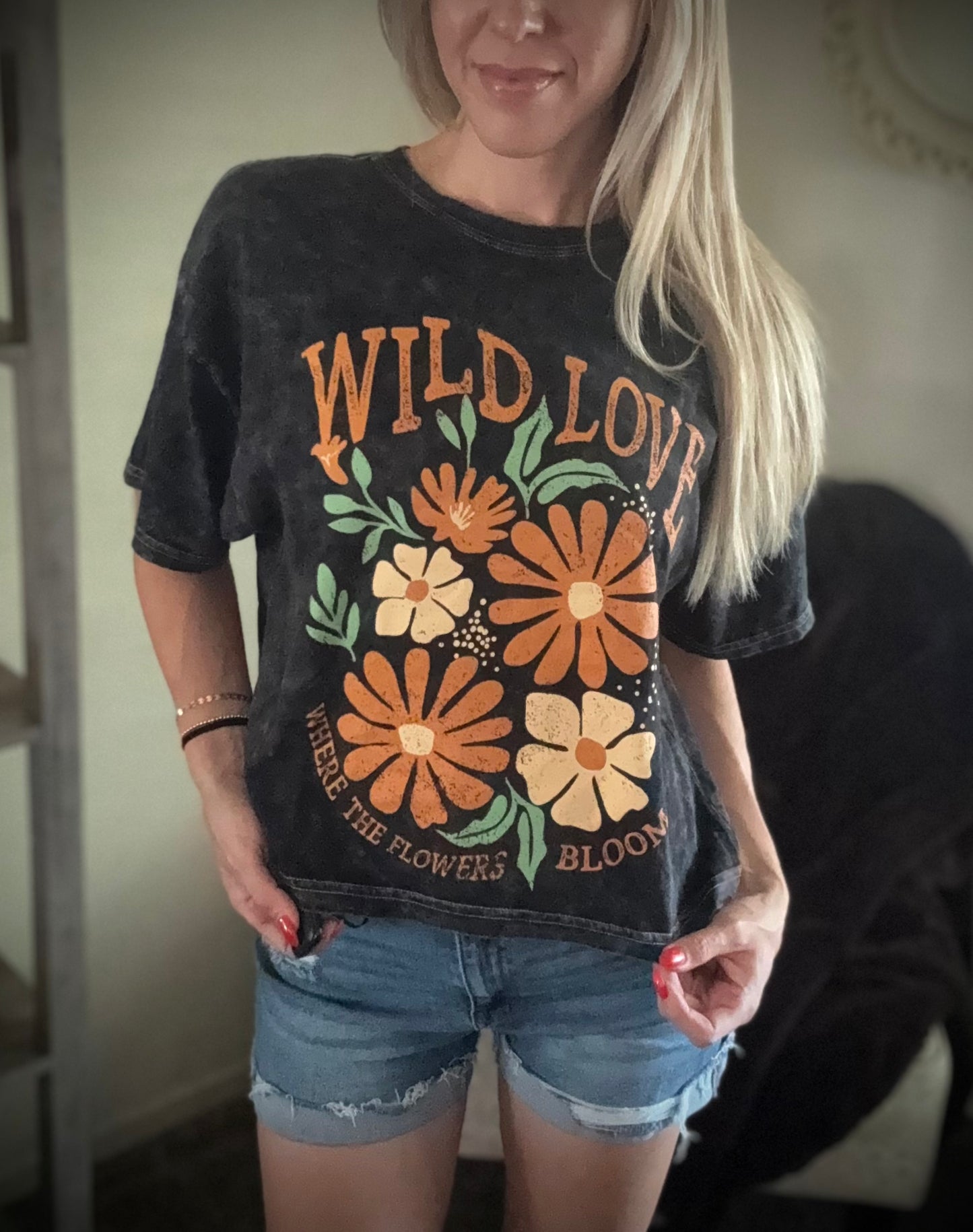 Wild Love Cropped Tee