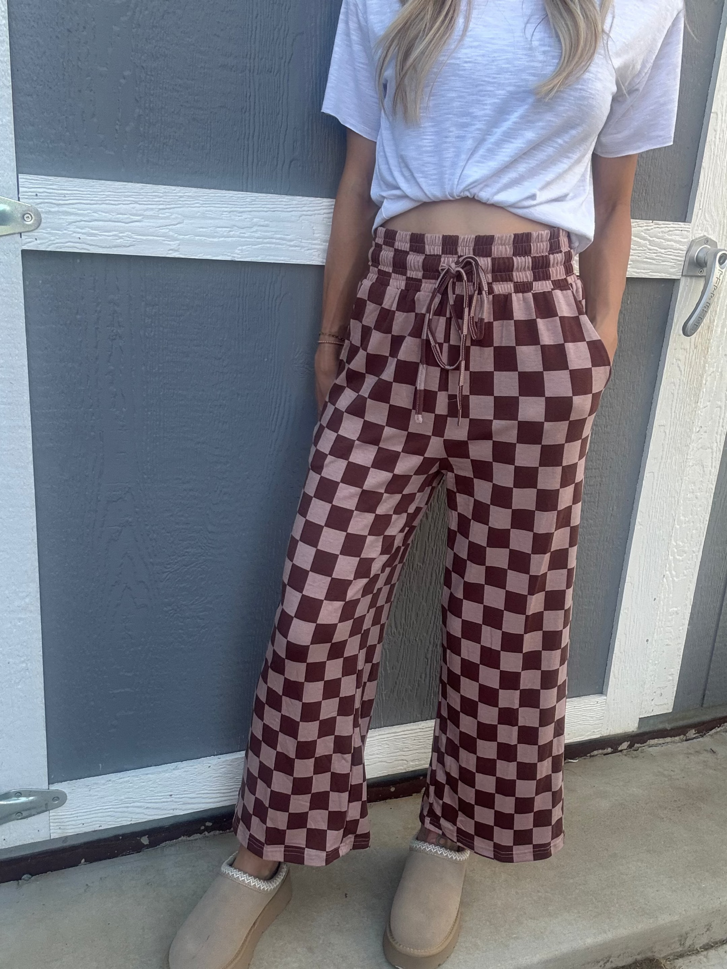 Checkered Lounge Pants